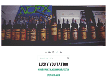 Tablet Screenshot of luckyyoutattoo.us